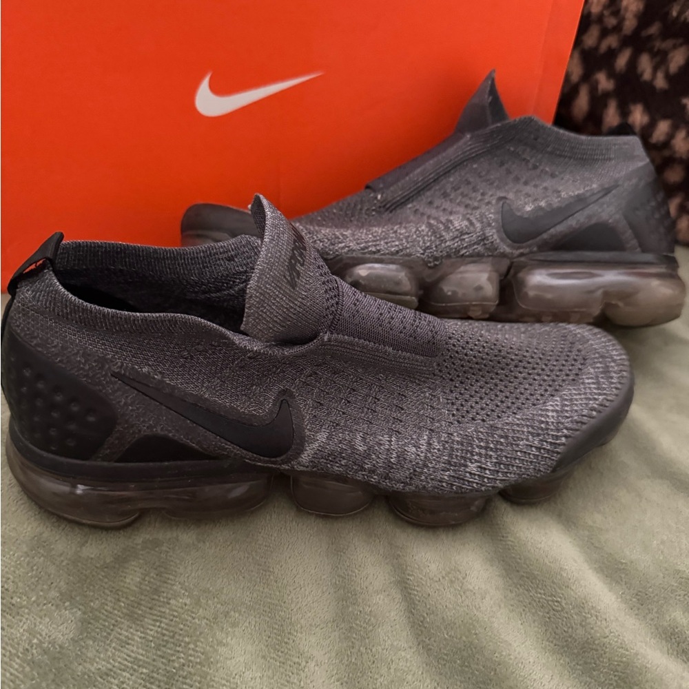 Nike Men's Gray VaporMax Athletic Shoes
